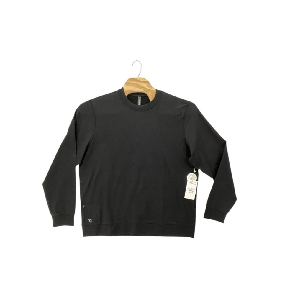 NWT Vuori Ponto Performance Crew XXL Black Heather